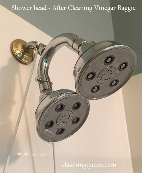 DIY Shower Head Cleaner - Homemade Shower Cleaner with Vinegar for Hard Water
